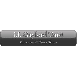 M. Gaylord Trust